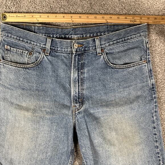 Levis 550 Shorts Men’s 38 Blue Denim Jorts 10” Relaxed Fit Baggy Skater Y2K - Picture 5 of 13